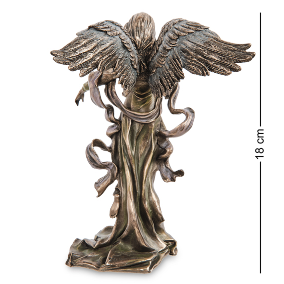 Статуэтка Девушка - ангел Veronese WS-1136, оборотная сторона