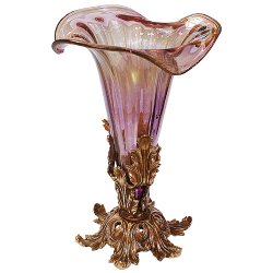 Ваза для цветов из муранского стекла Возрождение