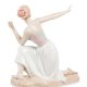Статуэтка из фарфора Балерина присела на колено Pavone JP-27/29, фотография со спины
