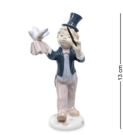 Фигурка из фарфора Артист цирка