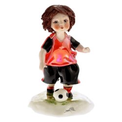 Фарфоровая статуэтка Футболист