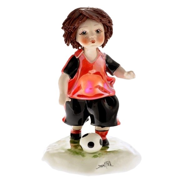 Фарфоровая статуэтка Футболист