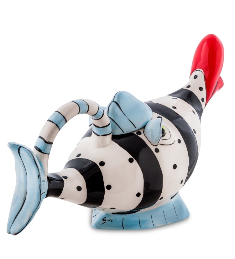 Заварочный чайник Рыбка Blueberry Blue Sky BS- 68, фотография сбоку