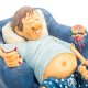 Статуэтка Лентяй - Couch Potato Forchino FO-85506, портретный вид