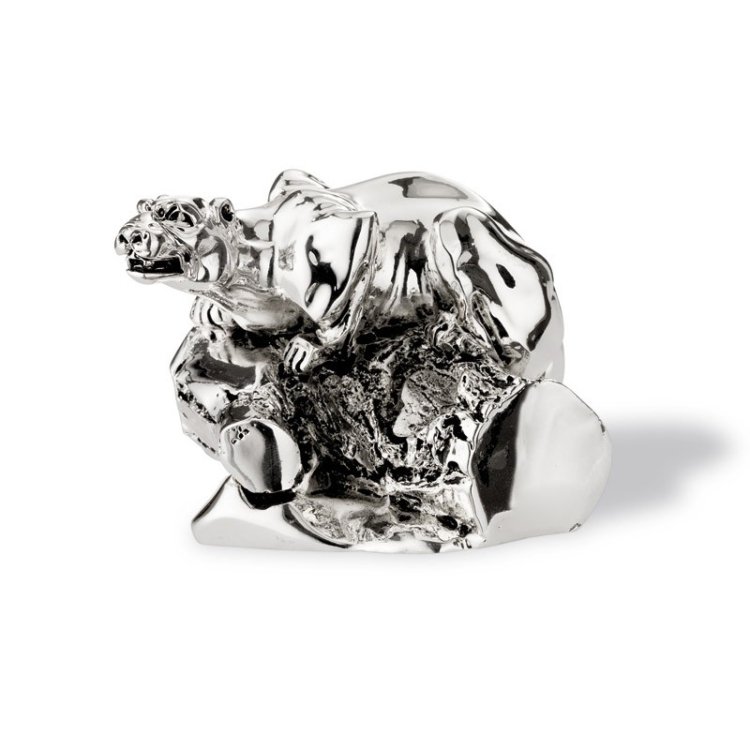 Статуэтка Пантера на камне