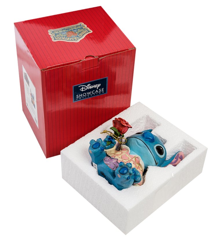 Статуэтка Невежественный Казанова - Лило и Стич Disney Traditions, упаковочный вид