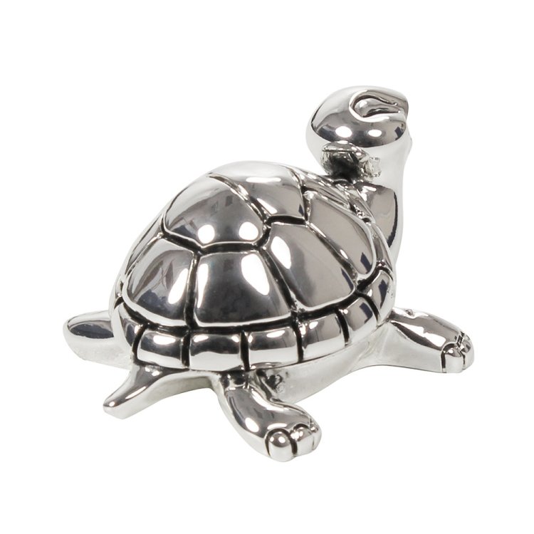 Статуэтка Черепашка с посеребрением