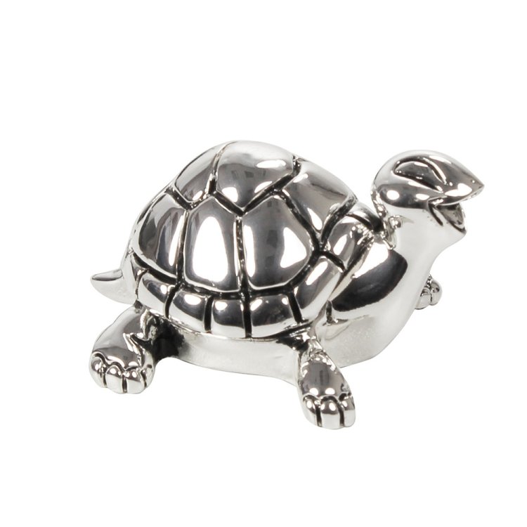 Статуэтка Черепашка с посеребрением
