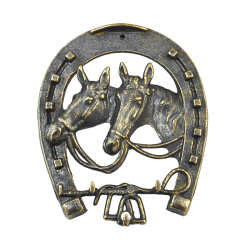 Ключница из латуни Большая Подкова