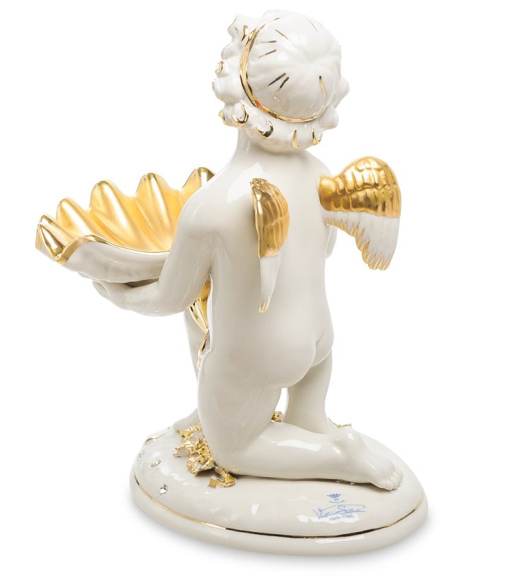 Статуэтка Ангел с ракушкой в руках Sabadin Vittorio SV- 82, фотография спины