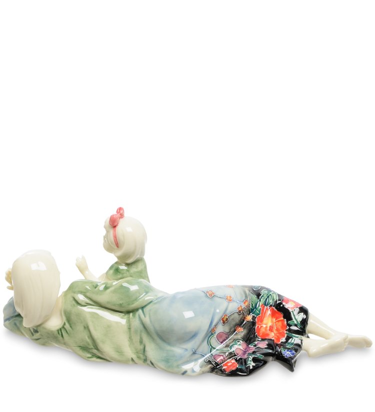 Статуэтка из фарфора Женские секреты Pavone JP-12/ 24, фотография со спины