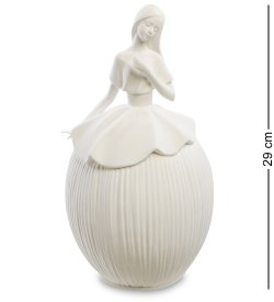 Статуэтка с подсветкой из фарфора Дама нежность