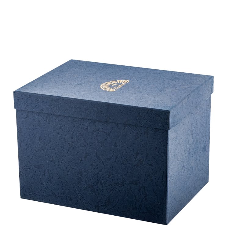 Низкая ваза для цветов из фарфора Орхидея Pavone JP-98/ 5, фотография в коробке