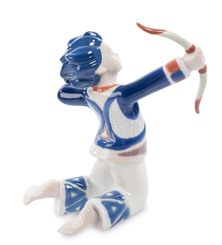 Фигурка из фарфора Знак зодиака Стрелец Pavone JP-25/12, фотография со спины