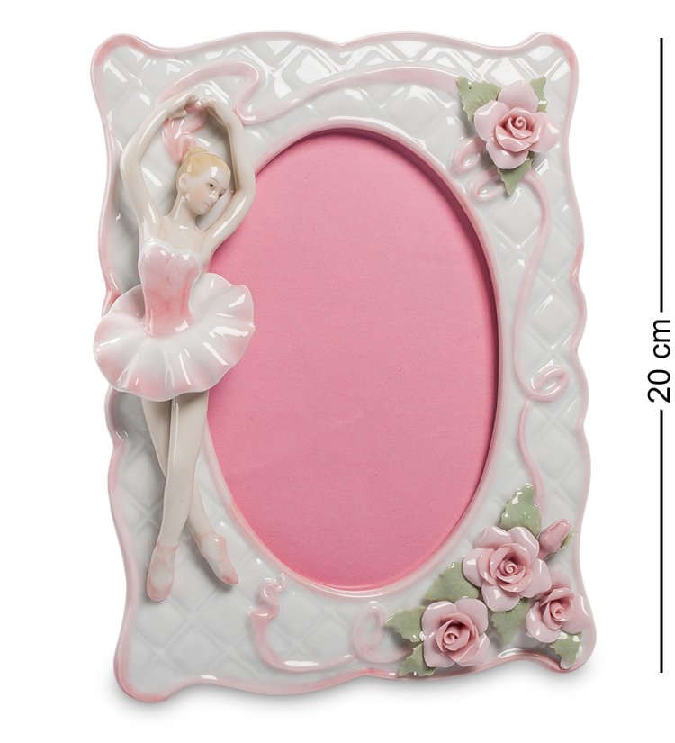 Фоторамка из фарфора Балерина Pavone CMS-19/ 3