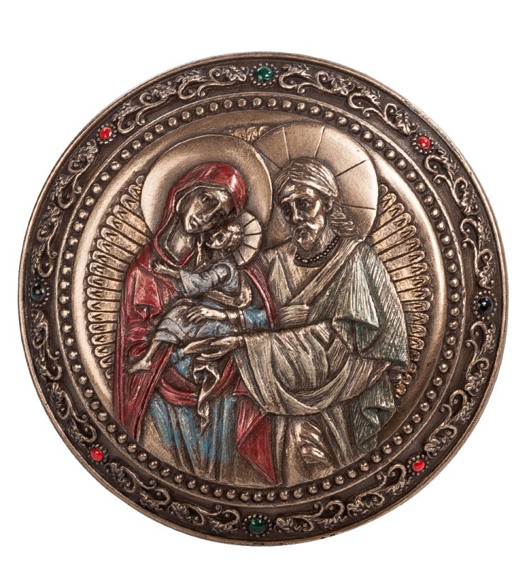 Шкатулка Святое семейство Veronese WS-536, портретный вид