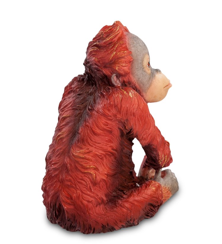 Статуэтка Детеныш орангутанга Veronese WS-798, оборотная сторона