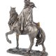 Статуэтка Охотник воин с соколом Veronese WS-824, оборотная сторона