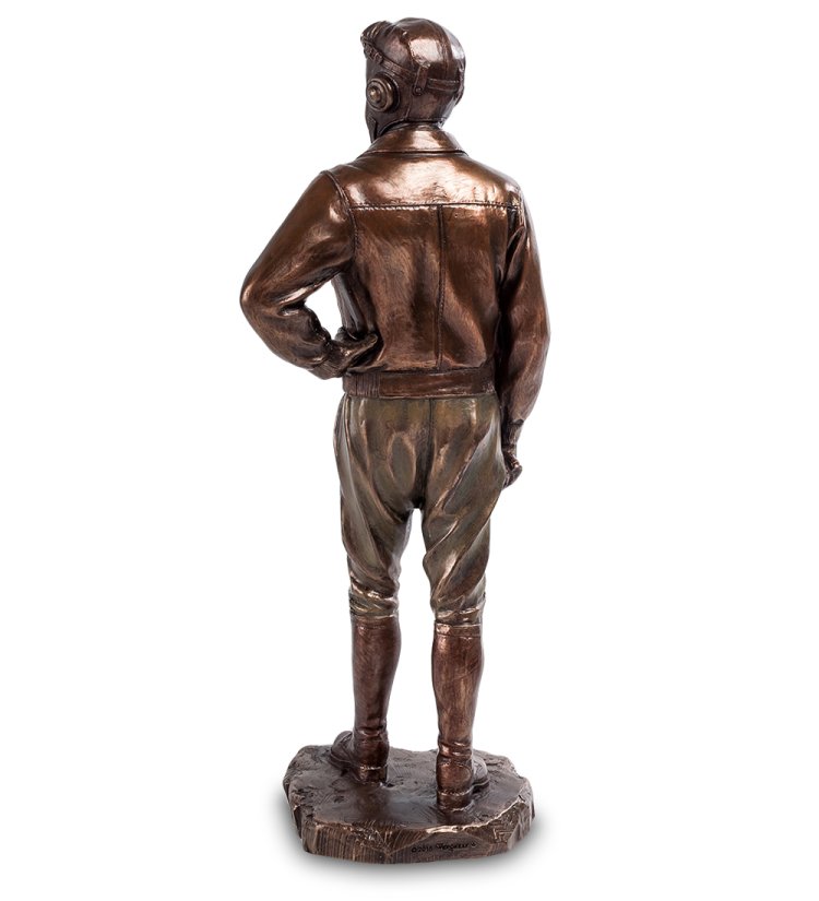 Статуэтка Пилот Veronese WS-287, оборотная сторона