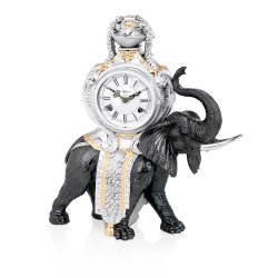 Настольные часы с Черным слоном