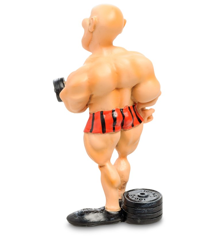 Статуэтка Бодибилдер The Comical World of Stratford RV-944, оборотная сторона