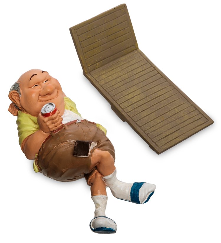 Статуэтка На заслуженном отдыхе The Comical World of Stratford RV-732, разборный вид