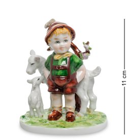 Статуэтка из фарфора мальчик Пастушок