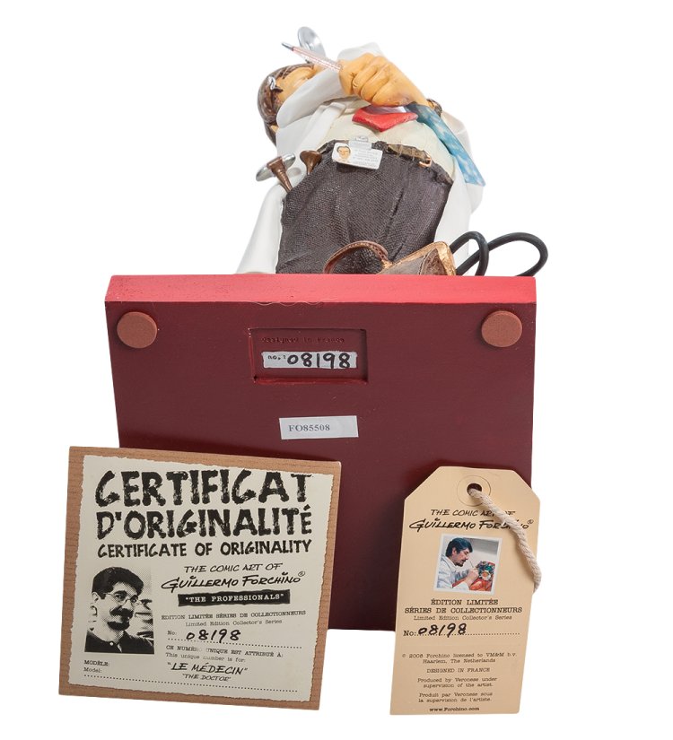 Статуэтка Универсальный Доктор - The Doctor Forchino FO-85508, сертификат