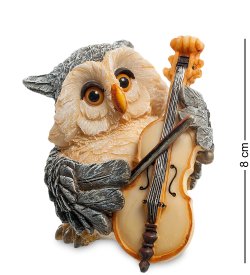 Фигурка Сова - Виолончелист