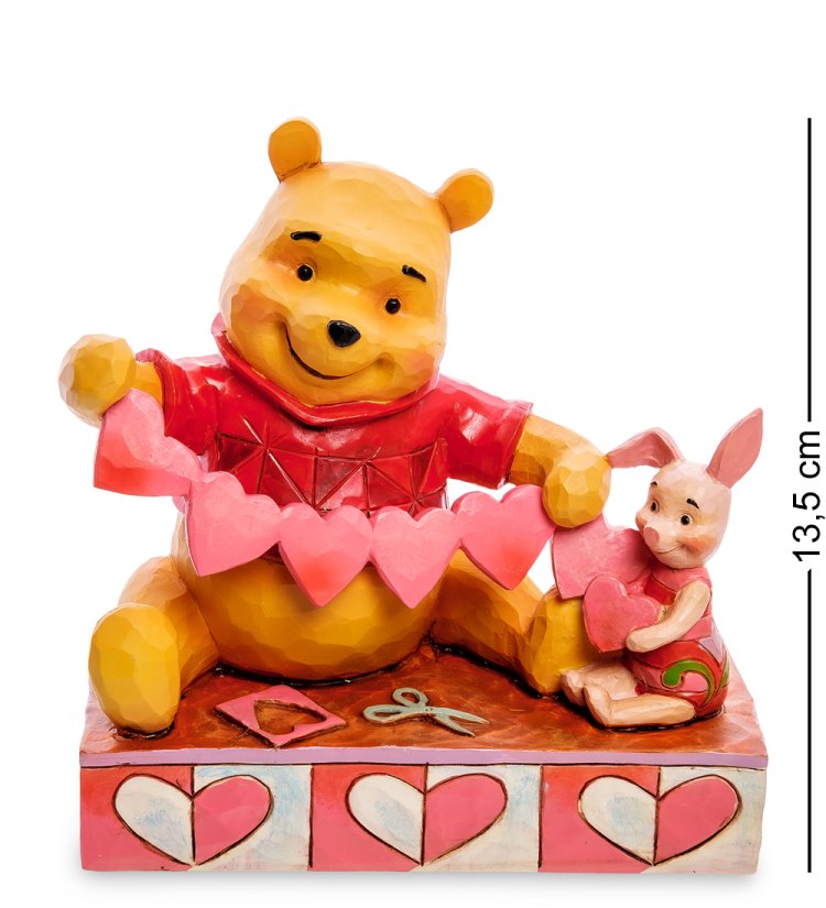 Статуэтка Винни Пух и Пятачок - Делаем валентинки Disney Traditions