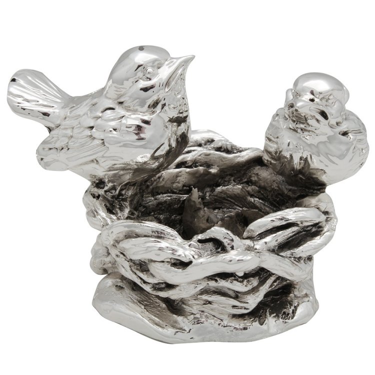 Статуэтка Воробьи в гнезде