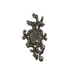 Декоративная Вешалка из латуни - Крючок для одежды