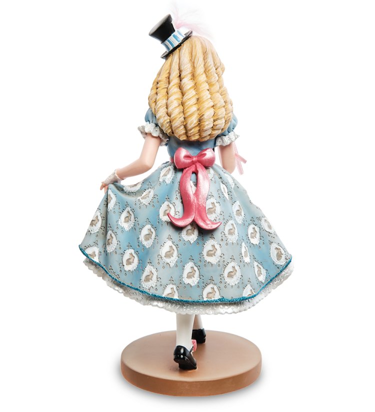 Статуэтка Алиса в стране чудес - Маскарад Disney Traditions, оборотная сторона