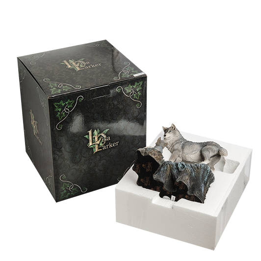 Статуэтка Волки Наставление - Лиза Паркер Veronese WS-1138, упаковочный вид