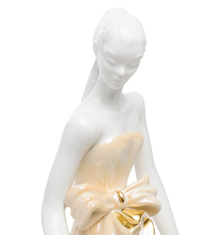 Статуэтка из керамики Леди Топ Модель Ahura, фотография лица