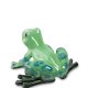 Фигурка из фарфора Лягушка Pavone JP-32/ 1, вид сзади
