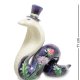 Фигурка из фарфора Змея в шляпке Pavone JP-51/22