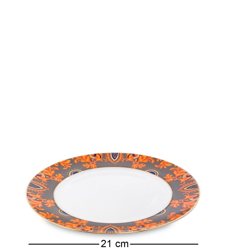 Столовый сервиз на 6 персон Риомаджоре Pavone JK-219, фотография десертной тарелки