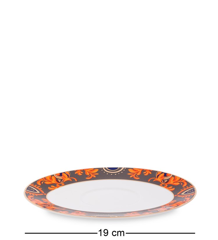 Столовый сервиз на 6 персон Риомаджоре Pavone JK-219, фотография блюдца