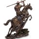 Статуэтка Медный Рыцарь на коне Veronese WS- 91/ 1, оборотная сторона