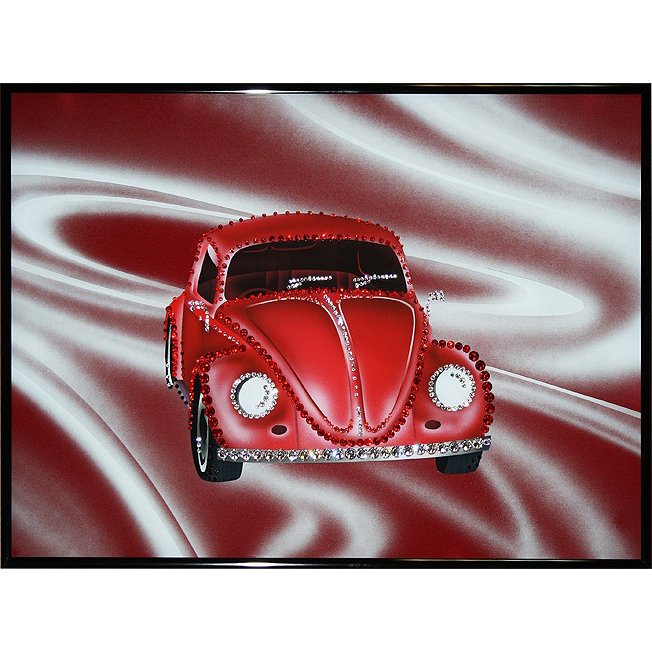 Картина Подарок любимой c кристаллами Swarovski