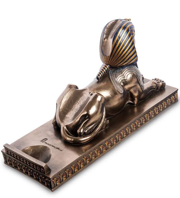 Держатель для бутылки Египетский сфинкс Veronese WS-1041, вид сверху