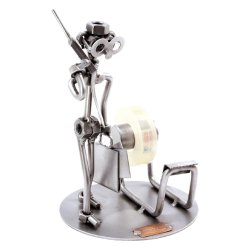 Бизнесмен с папкой - подставка под скотч