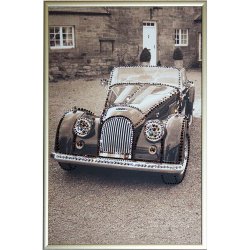 Картина Ретро c кристаллами Swarovski