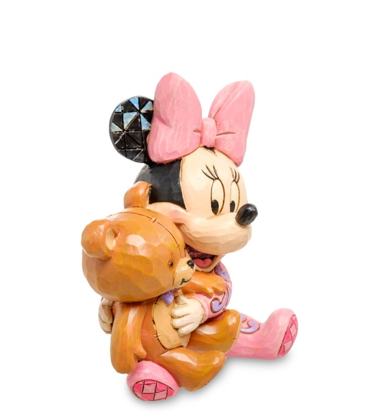 Статуэтка Минни Маус с медвежонком - Спят усталые игрушки Disney Traditions, вид профиль