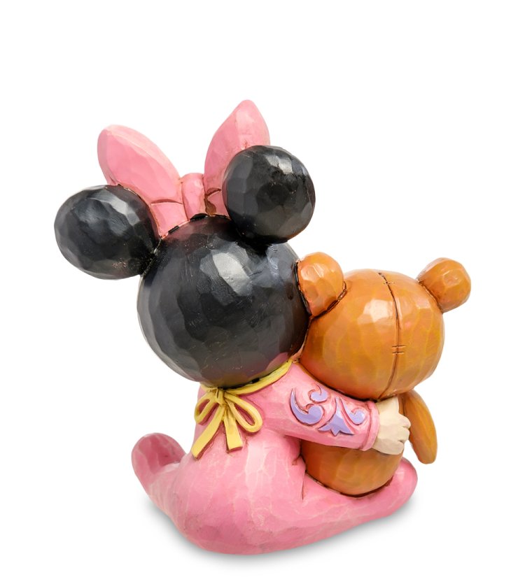 Статуэтка Минни Маус с медвежонком - Спят усталые игрушки Disney Traditions, оборотная сторона