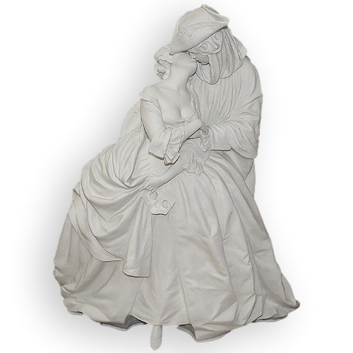 Статуэтка из фарфора Поцелуй