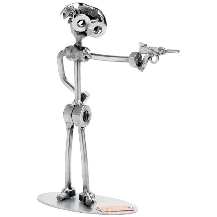 Фигурка из металла Стрелок из пистолета 353 Hinz & Kunst