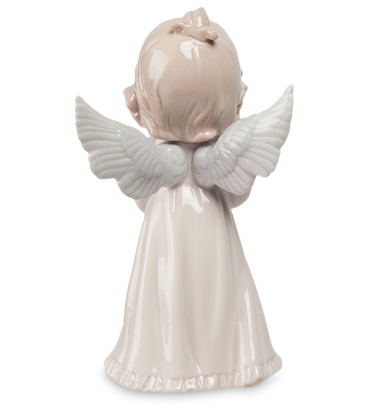 Статуэтка из фарфора Ангелочек девочка Pavone JP-05/ 1, фотография со спины