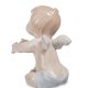 Статуэтка из фарфора Маленький мальчик Ангелочек Сидит Pavone JP-33/ 4, фотография со спины